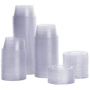 2oz Plastic Containers with Lids 100pcs Qty 50 Containers image 4