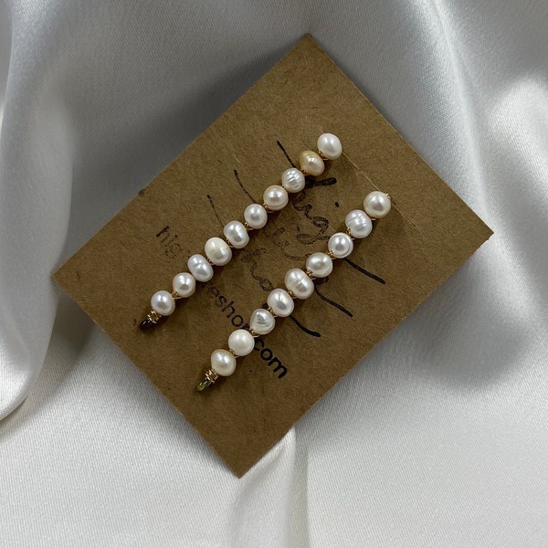 Freshwater Pearl Bobby Pins