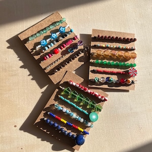 2 MYSTERY Beaded Bobby Pins