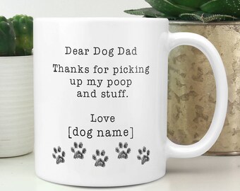 dear daddy dog mug
