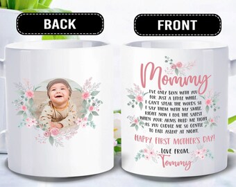 Mothers Day personalized, First Mother's Day Mug - FPM006