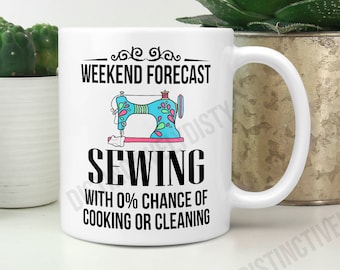 Funny Sewing Mug, Quilting Gift, Funny mug, Gift for Sewer, Sewing Machine