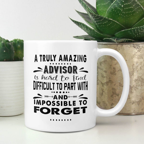 Advisor Gift, Appreciation Gift, Academic Advisor Mug – College Advisor  - PRO002