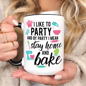 Gift for Bakers, Funny Baker's Mug, bakery owner gift, baker cup image 1