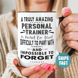 Personal Trainer Gifts, Personal Trainer Mug, Gifts for Personal Trainers, Thank You Gift, Custom Appreciation Mug - PRO002