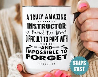 Instructor Gift, Nursing Instructor Mug, Yoga Instructor Mug, Driving Instructor Gift, Appreciation Mug, Retirement Gift Ideas - PRO002