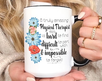 Physical Therapist Gift, Physical Therapist Mug, Appreciation Gift, Thank You Gift, Personalized Mug Gifts for Physical Therapists - PRO001