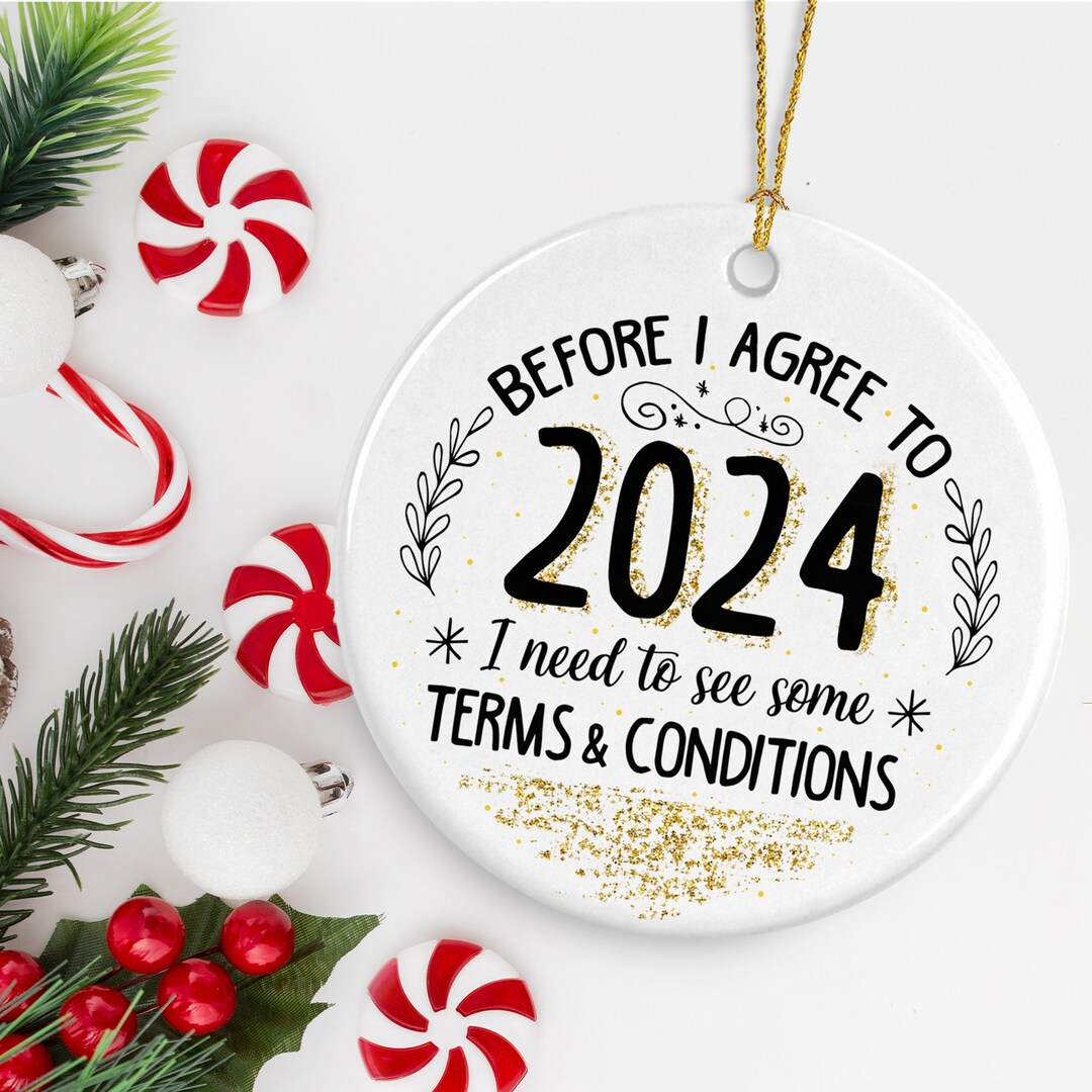 2024 Christmas Ornament, Funny Gas Ornaments, Inflation, Stocking