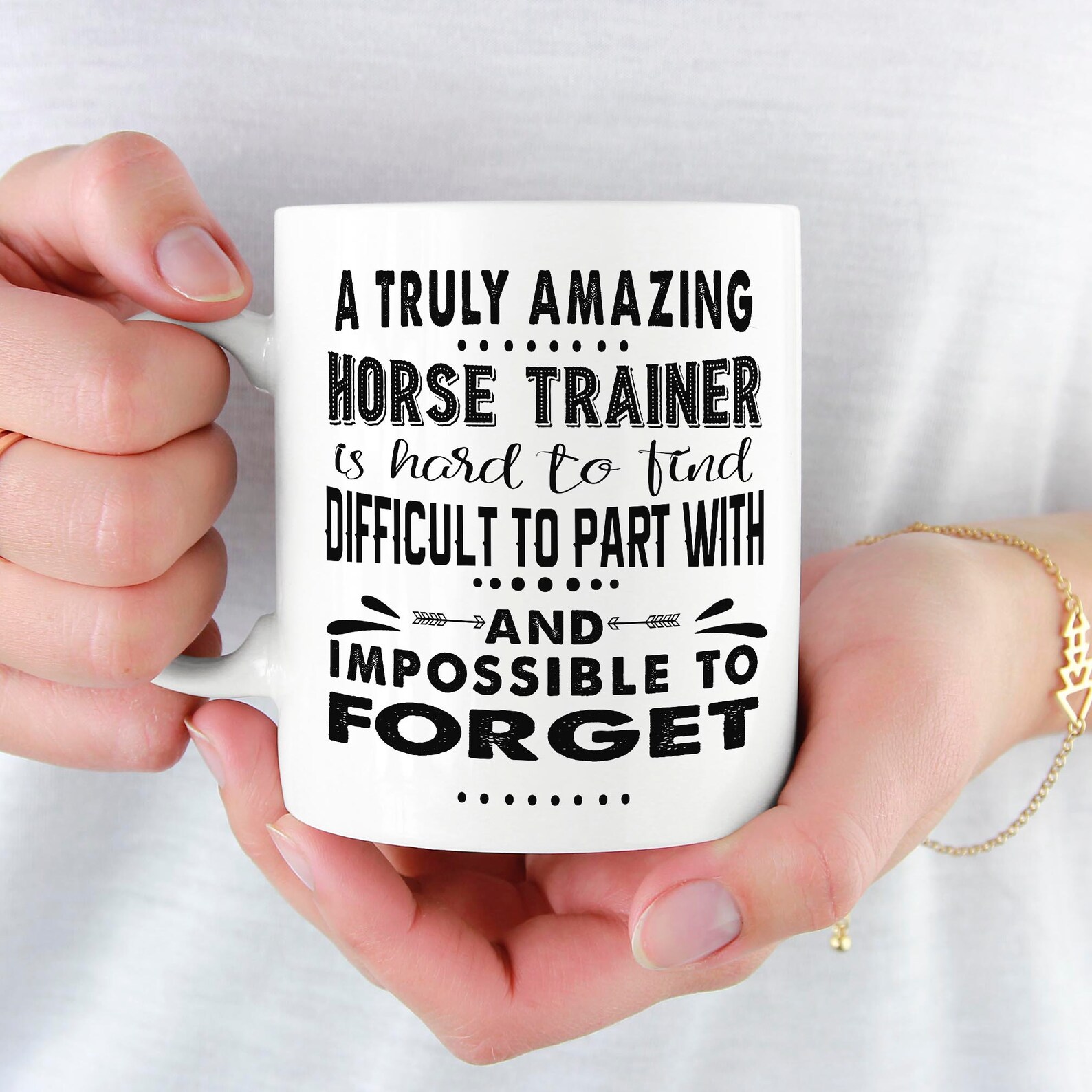 Horse Trainer Gift Horse Lover Gift Horse Trainer Mug Thank Etsy