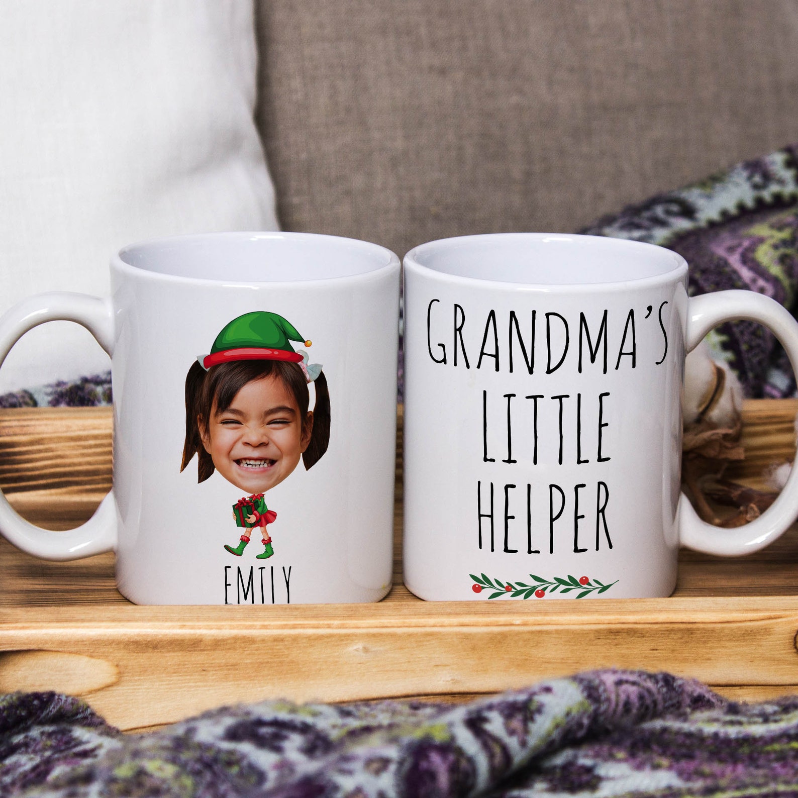 Personalized Grandma Cup Nana Coffee Mug Mamaw Cup