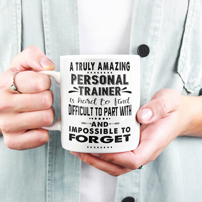 Personal Trainer Thank you Gift Athletic Trainer Gift Etsy