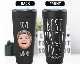 Best Uncle Ever, Personalized Travel Viking Tumblers Gift For Uncle, Gift For Him, Birthday Gift Ideas - Fam006