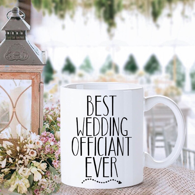 Officiant Gift Thank You Mug for Minister Pastor or Priest Etsy