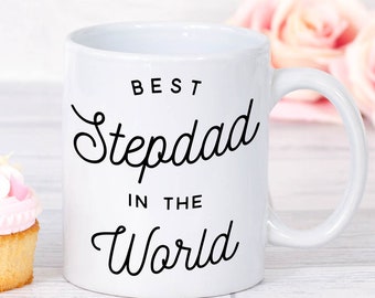 Step dad Father's day Gift, Best Stepdad gift, stepdad mug, stepdad fathers day, birthday gifts for stepdad, gifts for stepdad, Step father