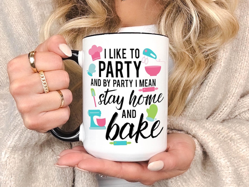 Gift for Bakers, Funny Baker's Mug, bakery owner gift, baker cup image 1