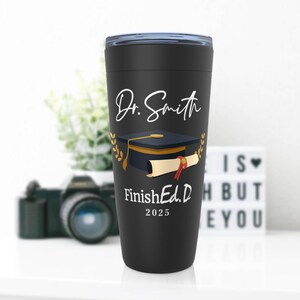 Edd Graduation Gift Class Of 2025, Doctor Of Education, Personalized Graduation Tumbler, Doctorate Graduation - Gra004