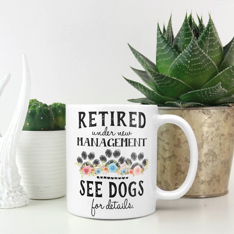 Retirement gift for grandma and dog moms Etsy