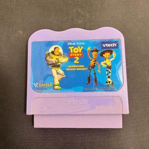 2005 Vtech V.smile Disney Pixar Toy Story 2 Rescue Woody Game Cartridge