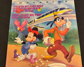 1992 Walt Disney's Mickey Mouse Magazine Special Disney World 20th