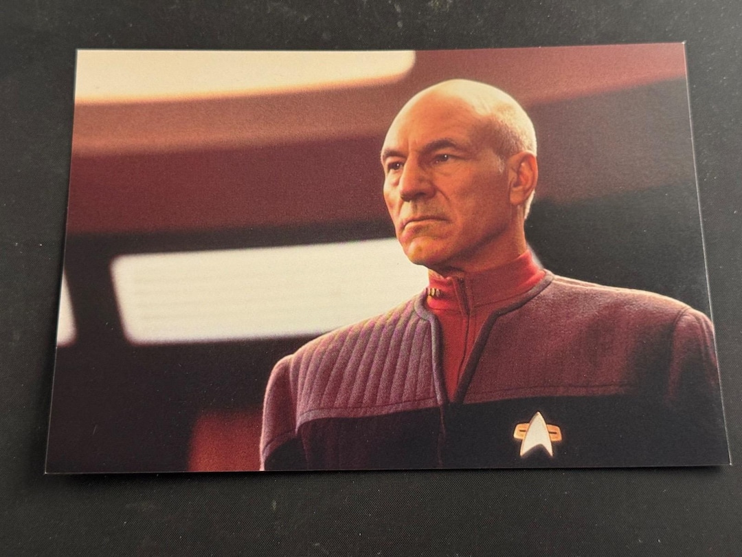 1998 Captains of Star Trek Captain Jean Luc Picard Next Generation ...