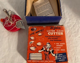 Vintage In-Genia Layer Cake Cutter