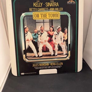 1983 MGM/UA On The Town CED Videodisc Gene Kelly Frank Sinatra