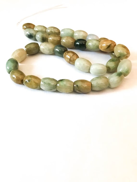 Chinois 100/% NATUREL JADE BEAD perles Bracelet Jonc 12 mm