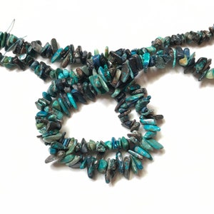 Natural chrysocolla bead, Irregular Size Nuggets Chrysocolla Stone Beads, AAA Best Quality Gemstone For Jewelry Making,Self Creative Pattern
