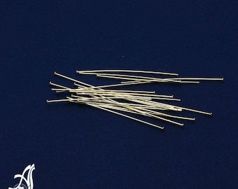 Ball Head Pins, 925 Sterling Silver, 1.5 Inch Head Pins, Ball Pin, Head Pins For Jewelry, Pack of 24 Pcs  (AYS-HPI-3)