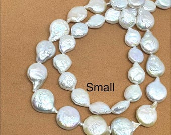 Baroque Freshwater Pearl Bead Strand, 16 Inch, Jewelry Making