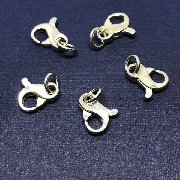 Sterling Silver Triger Clasp ,Package of 2 Pcs.11x7 mm appx.( IC-1)