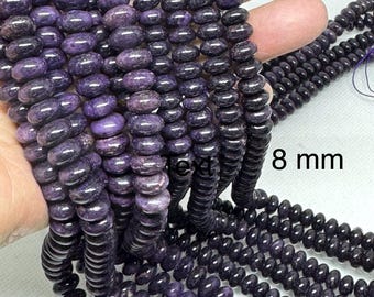 Perline Di Sugilite, Perline Di Pietre Preziose Rotonde Di - Foto 7