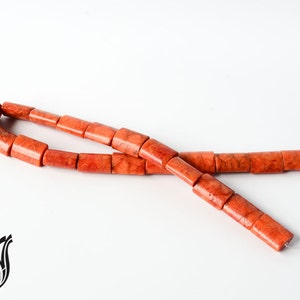 Natural Sponge Coral Beads, 14x19mm Coral Smooth Beads, 15 Inch Strand Beads, Gift For Women, Coral Beads For Jewelry Making