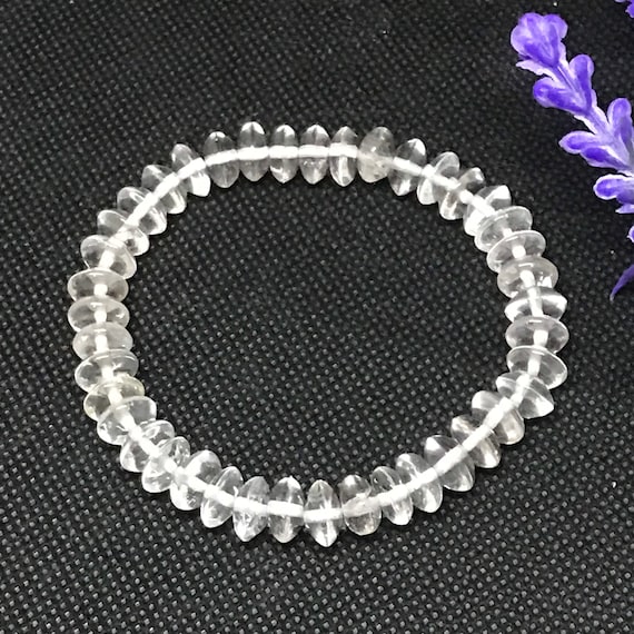Braccialetti con perline zebrate rosa naturale Braccialetti con pietra rotonda moda donna Uomo Bracciale con corda elastica regalo per gioielli da medazione yoga  36