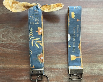 Catholic Key Chain, Catholic Wristlet, Key Fob Wristlet, Adoration Key Chain, Catholic Key Chain Wristlet, Adoration Wristlet