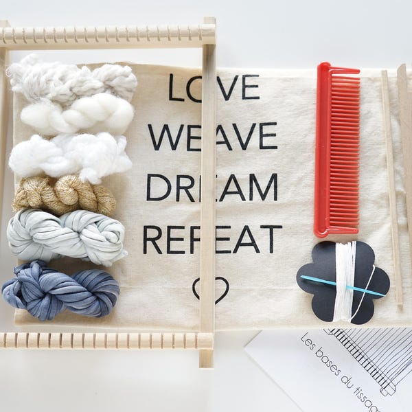 Beginner weven Kit / / Julie Robert
