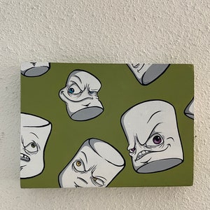 The Harshmallows original one of a kind collectible painting
