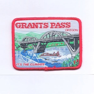 Vintage Grants Pass Oregon Patch