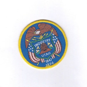 Vintage Utah State Flag/Seal - Patch