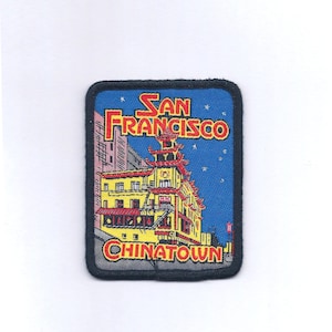 Vintage San Francisco Chinatown Patch