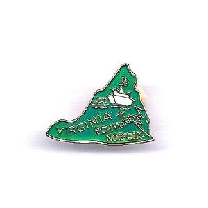 Vintage Virginia  Hat/Lapel Pin