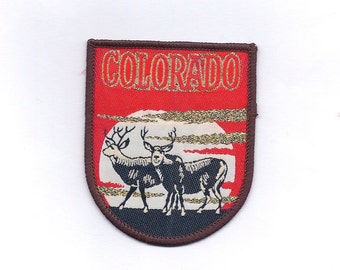 Vintage Colorado with Deer Patch