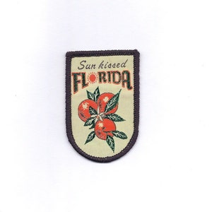 Vintage Florida Sun Kissed Oranges Patch