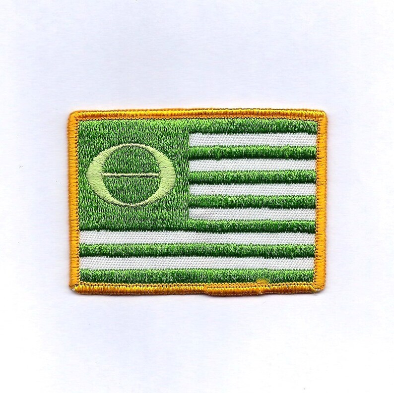 Green America Ecology American Flag Patch