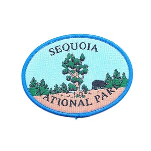 Vintage Sequoia National Park Patch