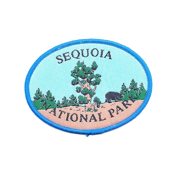 Vintage Sequoia National Park Patch