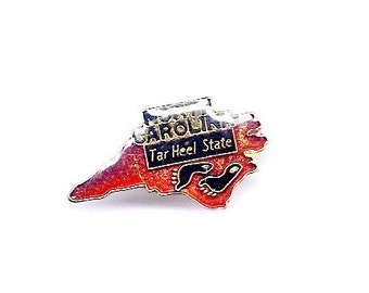 Vintage North Carolina Tar Heel State Hat/Lapel Pin