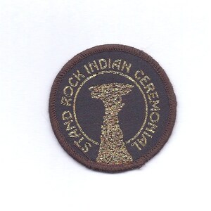 Vintage Stand Rock Indian Ceremonial Wisconsin Dells Patch