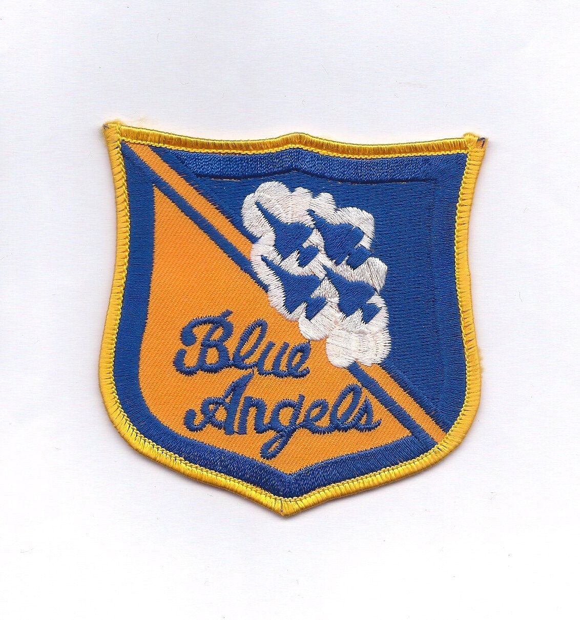 BLUE ANGELS PATCH 50TH ANNIVERSARY 1996 US NAVY MARINES PIN UP ANGEL BA SL102 