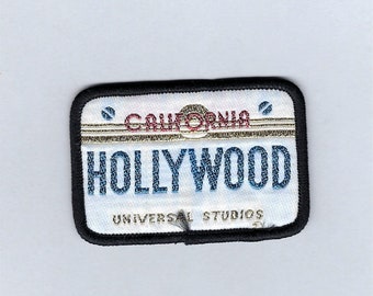 Vintage Hollywood Calfornia Univeral Studios Patch